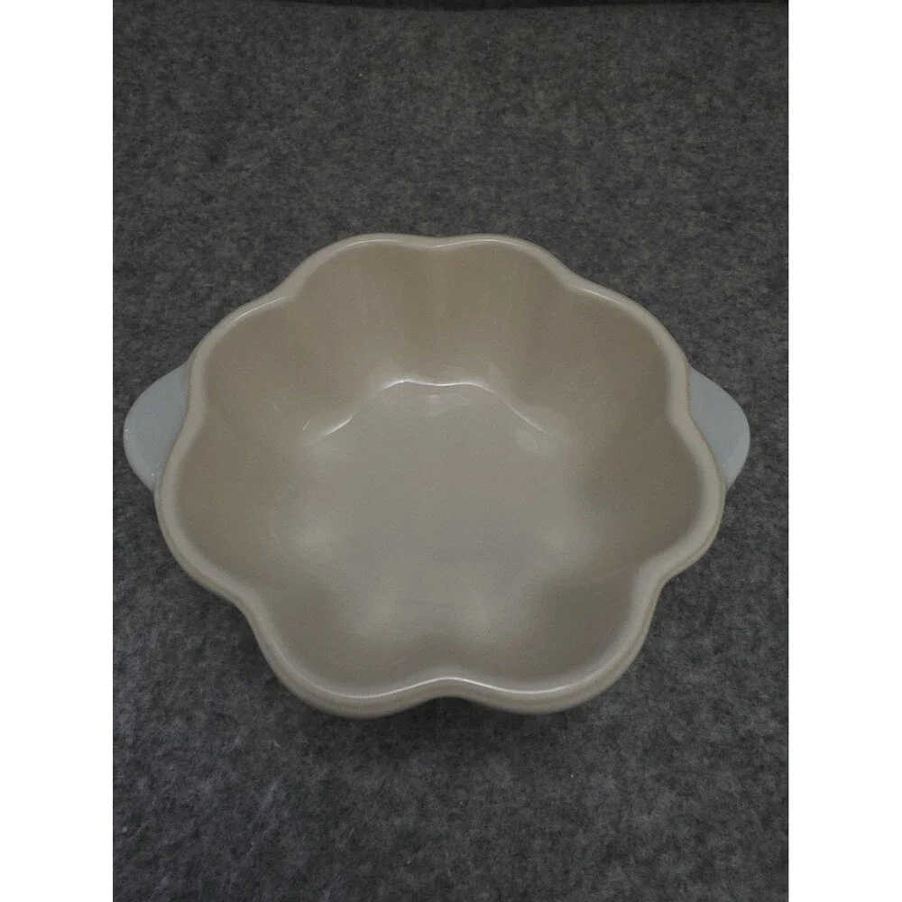 Le Creuset Mini Pumpkin Cocotte French Gray.  Fall, Autumn,  Comfort Food.